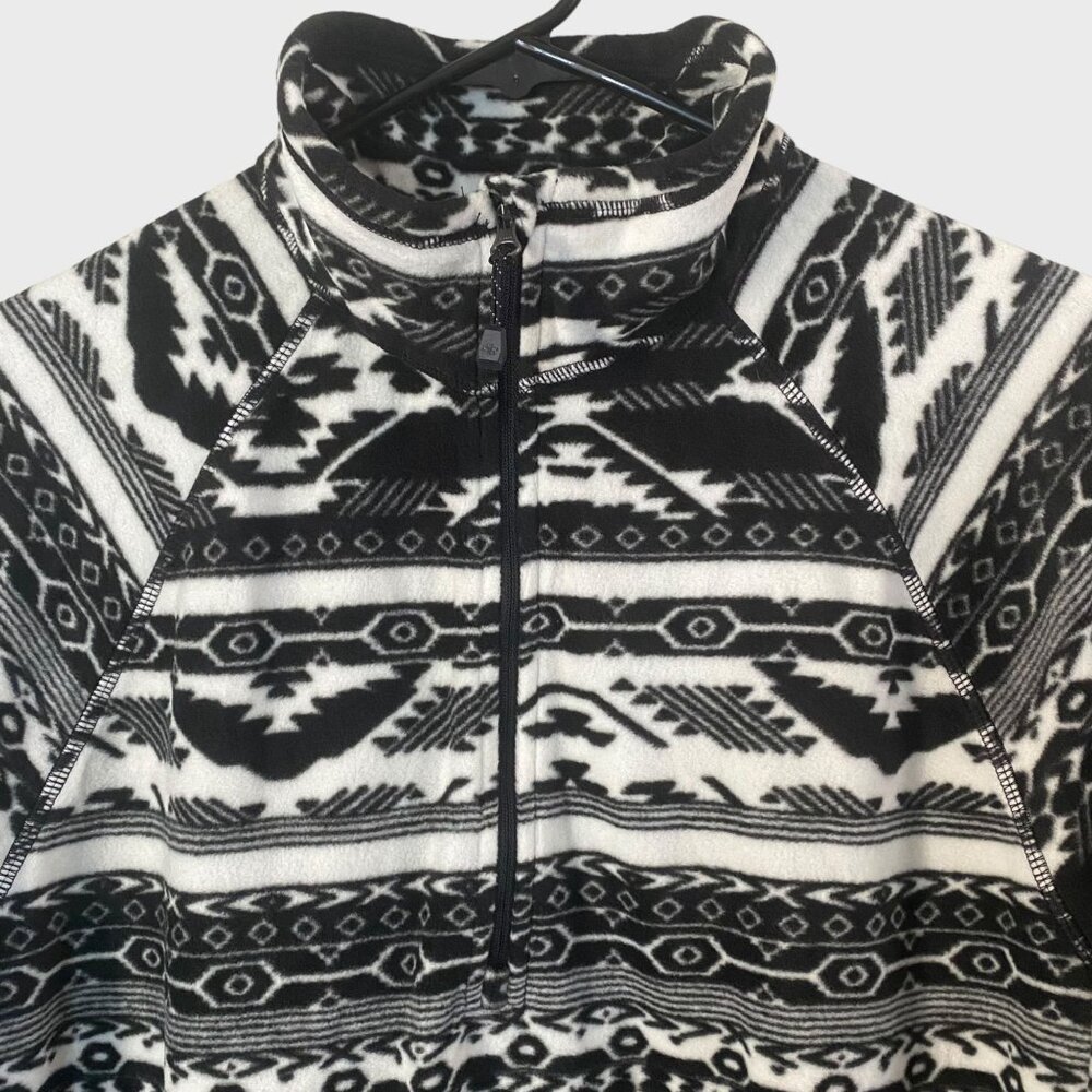 Eddie Bauer Ultra Soft Fleece 1/4 Zip Sweater Women's XL Long-Sleeve Pullover - Picture 5 of 12